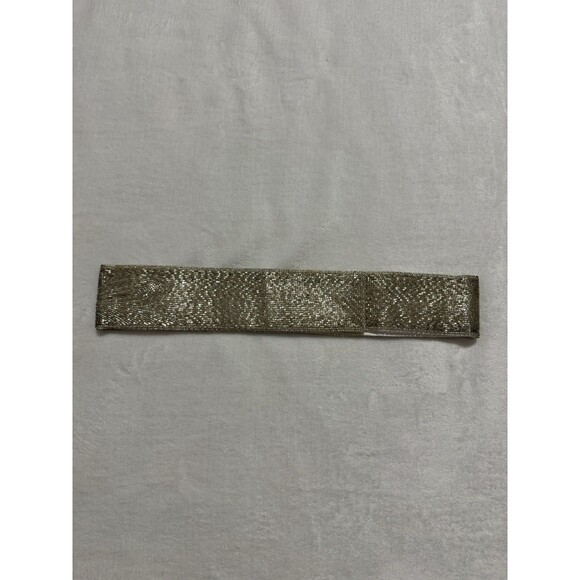 Vintage La Regale Waist Belt Silver Beading Geometric Glam Art Deco 80s Size L main image 6